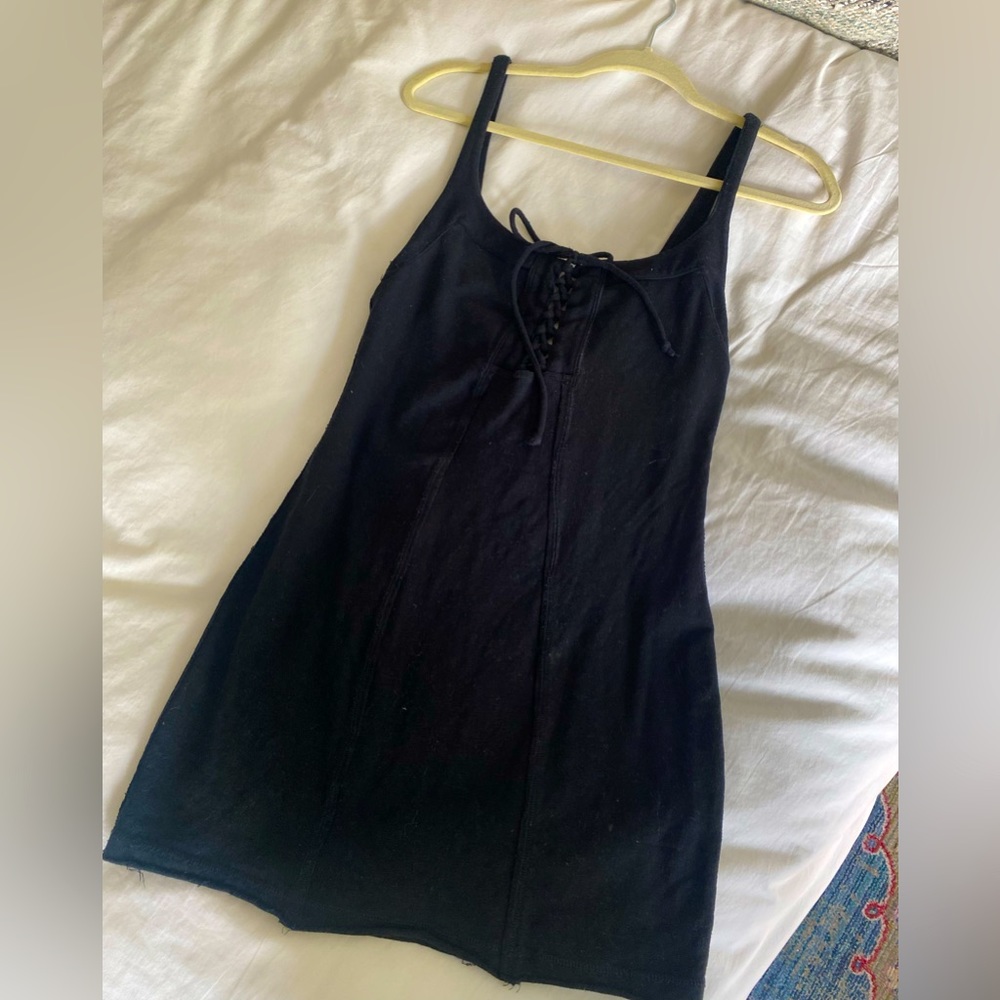 Free People Black Minidress